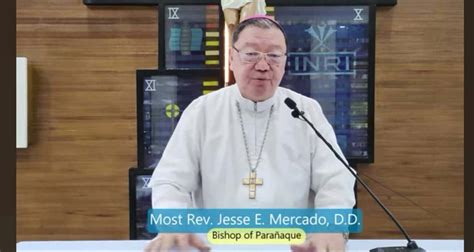 jesse mercado|Bishop expresses solidarity with the poor .